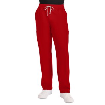 Cherokee CK036 Men's 5-Pocket Straight Leg Pant - Red