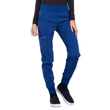 Infinity CK110A Women's Elastic Waistband Mid Rise Jogger Pant - Royal
