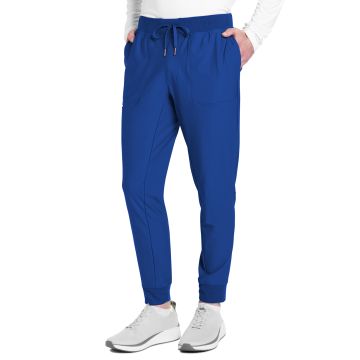 Cherokee CK112 Men's 4-Pocket Mid Rise Jogger Pant - Royal