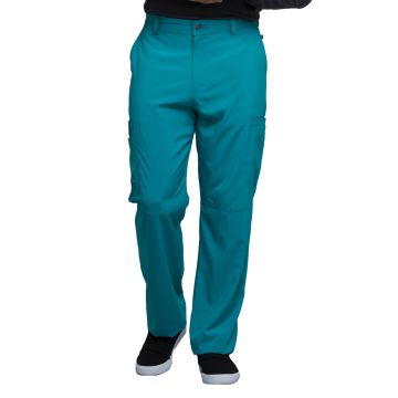 Infinity CK200A Men's Zip Fly Button Closure Tapered Leg Pant
