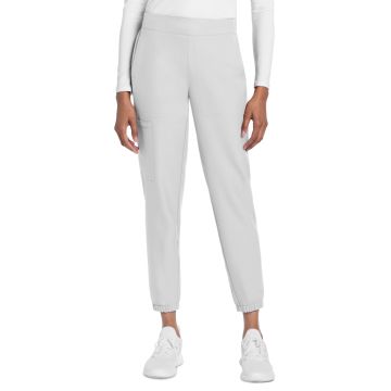 Cherokee CK273A Women's 5-Pocket Mid Rise Jogger - White