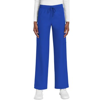 Cherokee CK280A Unisex 3-Pocket Mid Rise Drawstring Pant - Royal