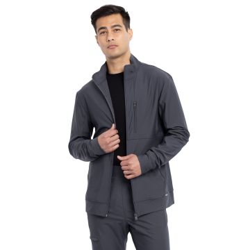 Cherokee CK399 Men's Stand Up Collar Zip Front Jacket