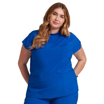 Infinity CK742A Women's Mock Neck Top - Royal