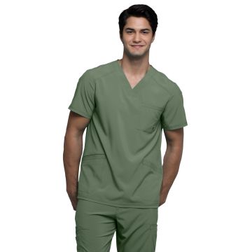 Infinity CK900A Men's Three-Pocket V-Neck Top - Olive
