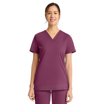 Cherokee CK963 Women's 1-Pocket V-Neck Top