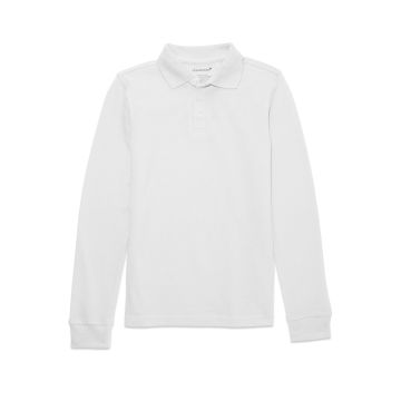 Classroom Uniforms CR835X Unisex Long Sleeve Pique Polo