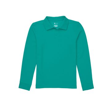 Classroom Uniforms CR835Y Children's Unisex Long Sleeve Pique Polo