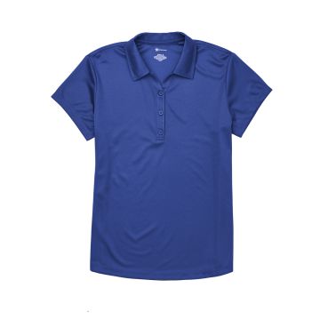 Classroom Uniforms CR864X Junior Girls' Moisture Wicking Polo - Royal