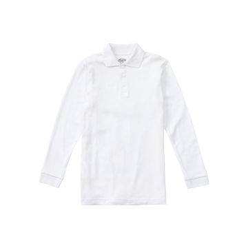 Classroom Uniforms CR873Y Youth Long Sleeve Interlock Polo
