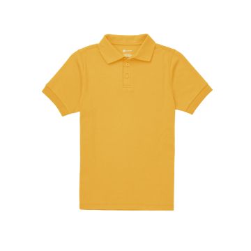 Classroom Uniforms CR891Y Youth Short Sleeve Interlock Polo - Gold