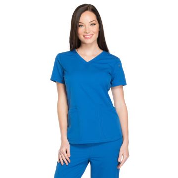 Dickies Medical DK730 Women's 3-Pocket V-Neck Top