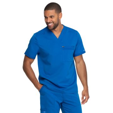 Dickies Medical DK865 Men's 2-Pocket Tuckable V-Neck Top