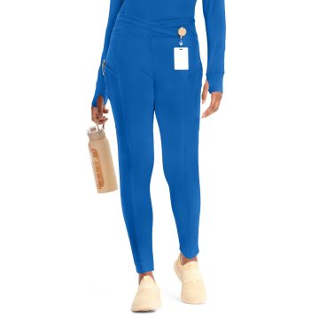 Infinity IN106A Women's 3-Pocket Natural Rise Legging - Royal