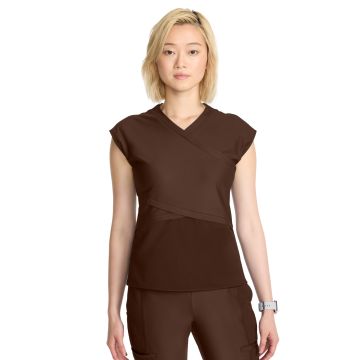 Infinity IN645A Women's 2-Pocket V-Neck Top