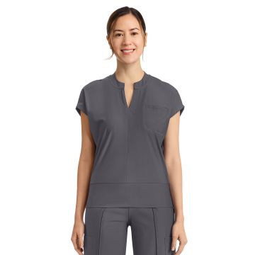 Infinity IN655A Women's 1-Pocket V-Neck Top