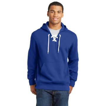 Sport-Tek &  Lace Up Pullover Hooded Sweatshirt. ST271