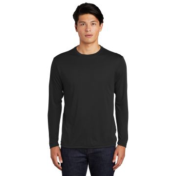 Sport-Tek ST350LS Sport-Tek &#174;  Long Sleeve PosiCharge &#174;  Competitor&#153; Tee. ST350LS - Black