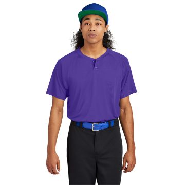 Sport-Tek ST359 Sport-Tek &#174;  PosiCharge &#174;  Competitor &#153;  2-Button Henley ST359 - Purple