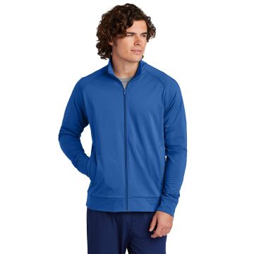 Sport-Tek ST857 Sport-Wick Stretch Full-Zip Cadet Jacket