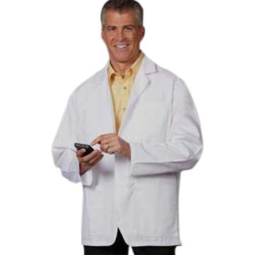 Fashion Seal 180 Men's Multi-Pocket 30" Consultation Lab Coat