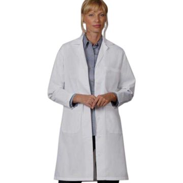 Fashion Seal 400 Women's Three-Pocket 39" Full-Length Lab Coat