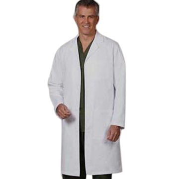 Fashion Seal 415 Unisex Three-Pocket 100% Cotton 41" Full-Length Lab Coat