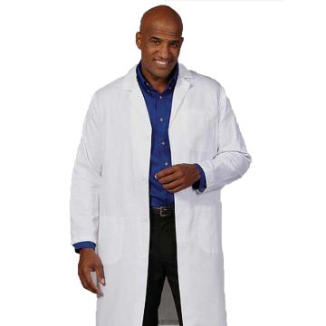 Fashion Seal 420 Men's Three-Pocket 41" Full-Length Lab Coat