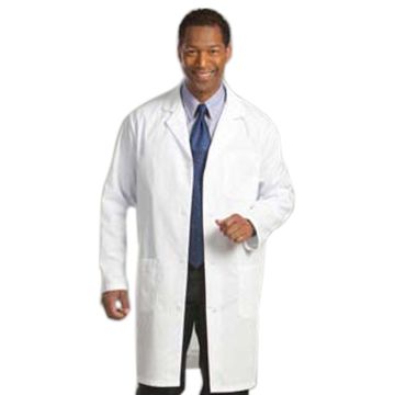 Fashion Seal 432 Men's Three-Pocket 39" Staff-Length Lab Coat