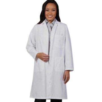 Fashion Seal 438 Women's Three-Pocket 41" Full-Length Lab Coat