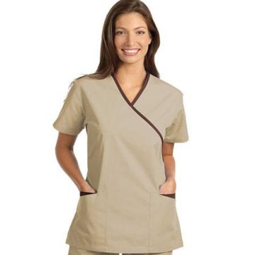 Fashion Seal 7007 Women's Crossover Tunic Top