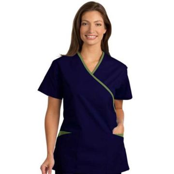 Fashion Seal 7027 Women's Crossover Tunic Top