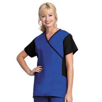 Fashion Seal 7137 Women's Crossover Side Flex Tunic Top