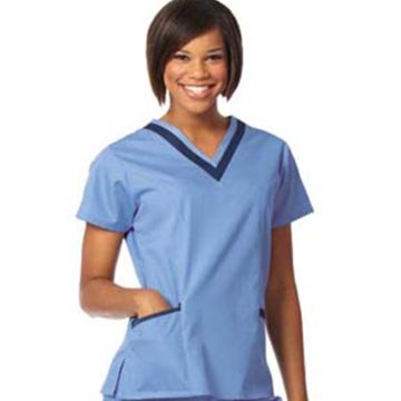 Fashion Seal 7575 Women's Double V-Neck Tunic