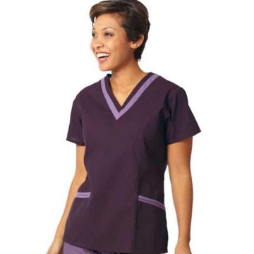 Fashion Seal 7576 Women's Double V-Neck Tunic
