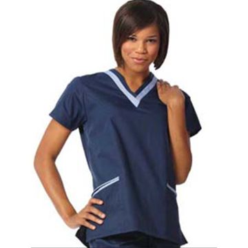 Fashion Seal 7578 Women's Double V-Neck Tunic