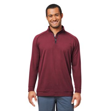 Swannies Golf SWC500 Men's Colt Quarter-Zip - MAROON