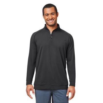 Swannies Golf SWC500 Men's Colt Quarter-Zip - BLACK