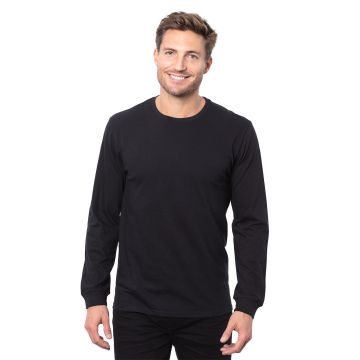 Threadfast Apparel T3000 Epic Unisex Long-Sleeve T-Shirt - BLACK