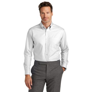 Brooks Brothers Tall Wrinkle-Free Stretch Nailhead Shirt TBB18002