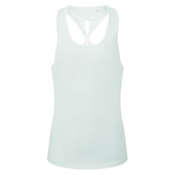TriDri TD042 Ladies' Knot Back Venus Tank - WHITE