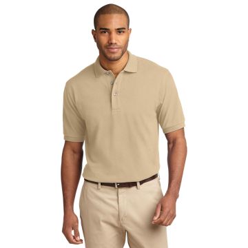 Port Authority &  Tall Heavyweight Cotton Pique Polo.  TLK420