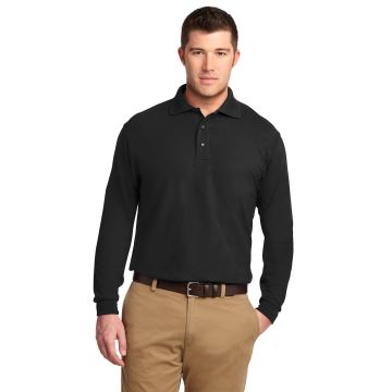 Port Authority &  Tall Silk Touch&#153; Long Sleeve Polo. TLK500LS