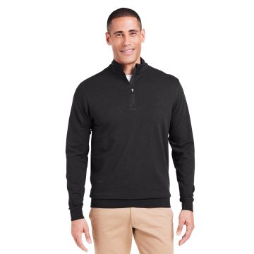 tasc TM616 Mens Cloud French Terry Quarter-Zip - BLACK