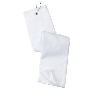 Port Authority &  Grommeted Tri-Fold Golf Towel.  TW50