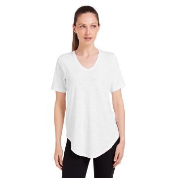 tasc TW668S Ladies' Longline T-Shirt - WHITE