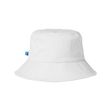 Russell Athletic UB88UHU Core Bucket Hat - WHITE