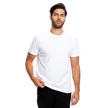 US Blanks US2000 Men's Made in USA Short Sleeve Crew T-Shirt - WHITE