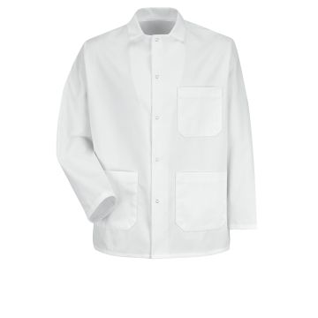 Red Kap 0406 Unisex Gripper-Front 30.75" Short Butcher Coat