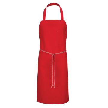 Red Kap 1430 Men's Poly Cotton Standard Apron - Red
